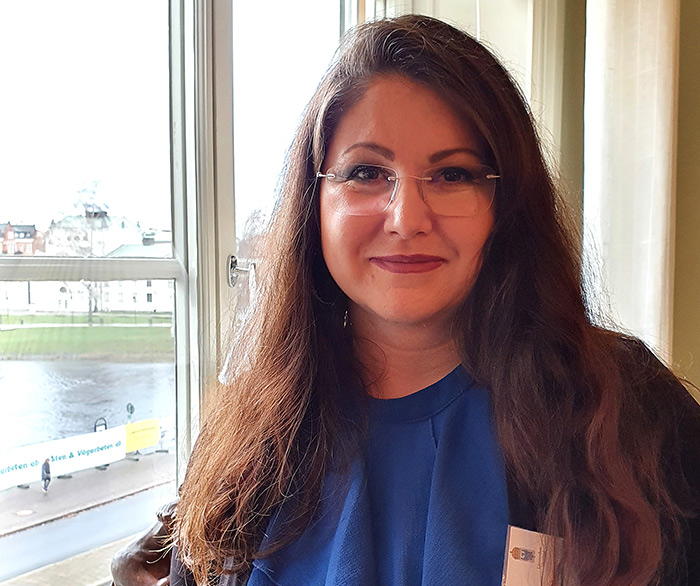 Bilden föreställer Aida Alvinius.