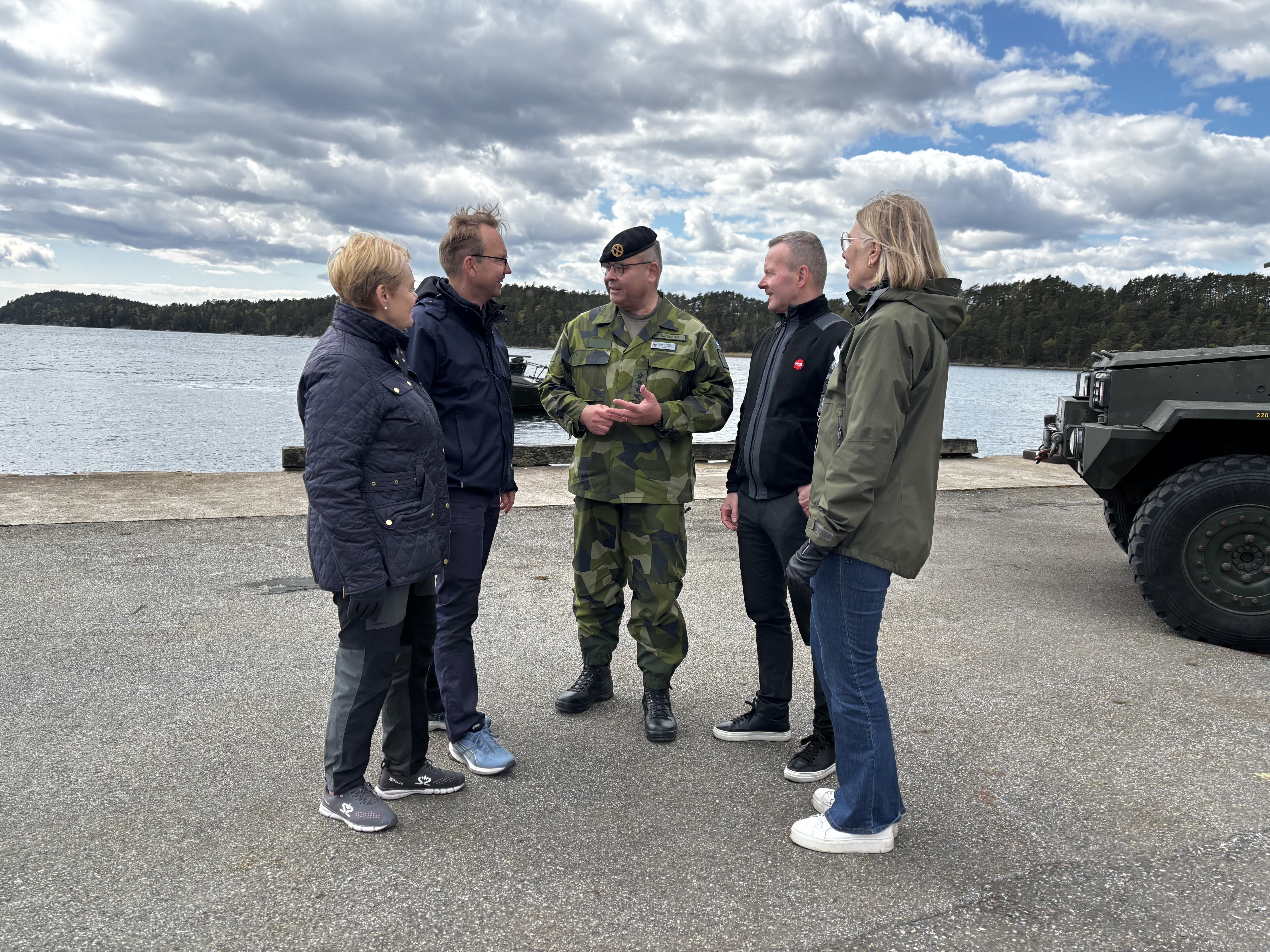 Lotta Finstorp landshövding Norrbottens län, Björn Eriksson GD Socialstyrelsen, ÖB, Mikael Frisell, GD Livsmedelsverket Annica Sohlström