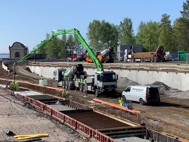 Flödesfrämjande åtgärder vid Korsnäsdammen i Falu kommun. Foto: MSB